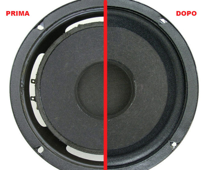 Sostituzione foam altoparlanti Ragusa Radiofranco